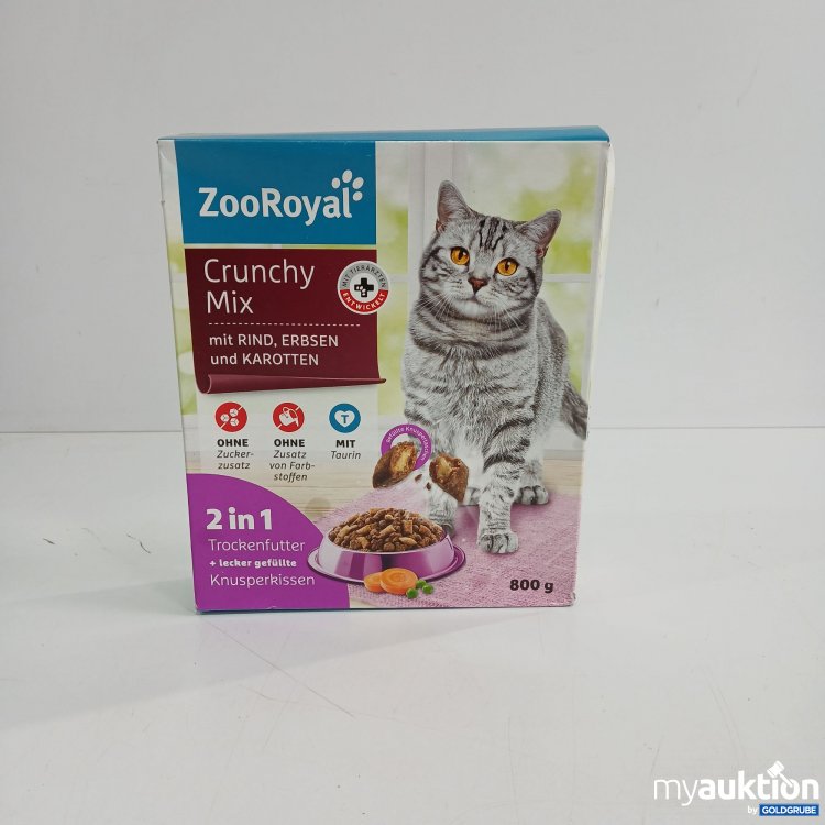 Artikel Nr. 804971: Zoo Royal Katzenfutter Crunchy Mix 800g