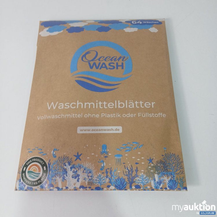 Artikel Nr. 799972: Ocean Wash Waschmittelblätter 64 Wäschen