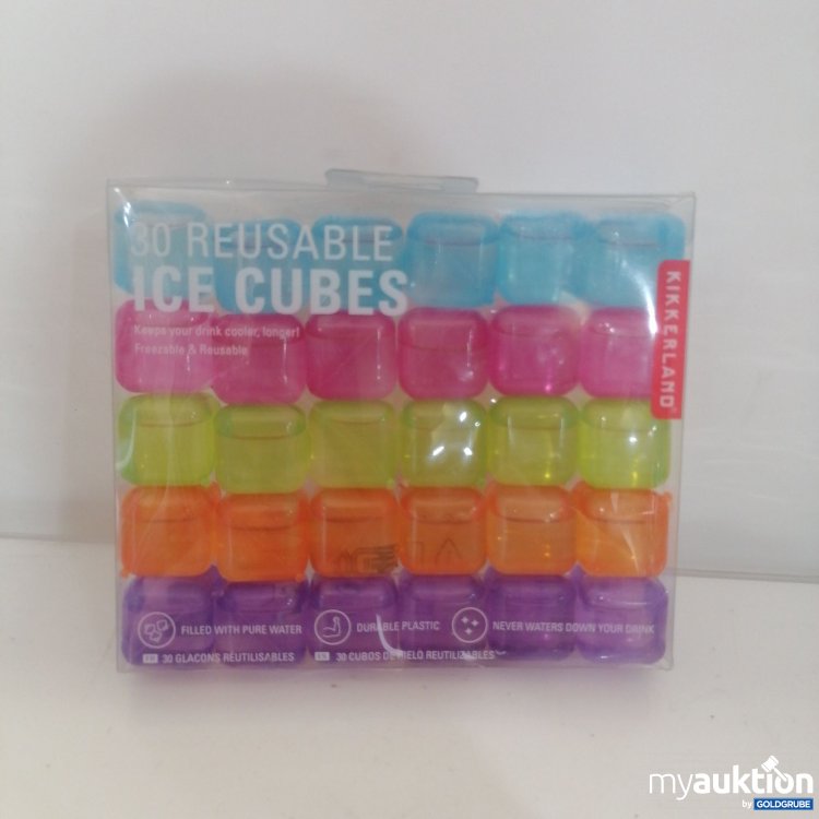 Artikel Nr. 748973: Kikkerland 30 Reusable Ice Cubes