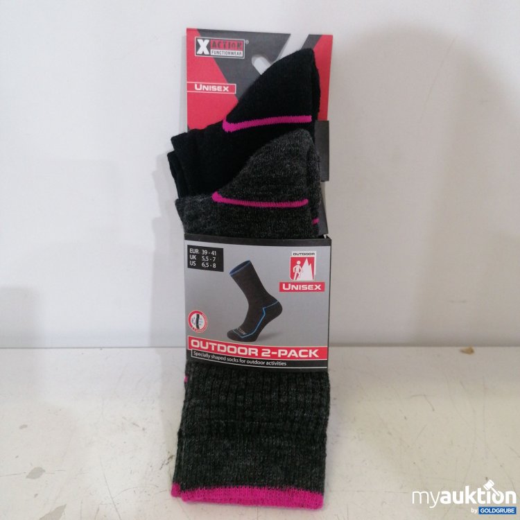 Artikel Nr. 513975: XAction Unisex Outdoor 2-Pack Socken