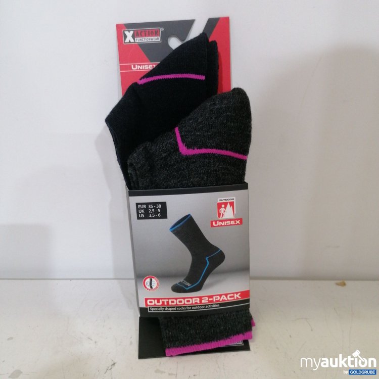 Artikel Nr. 513976: XAction Unisex Outdoor Socken 2er-Pack