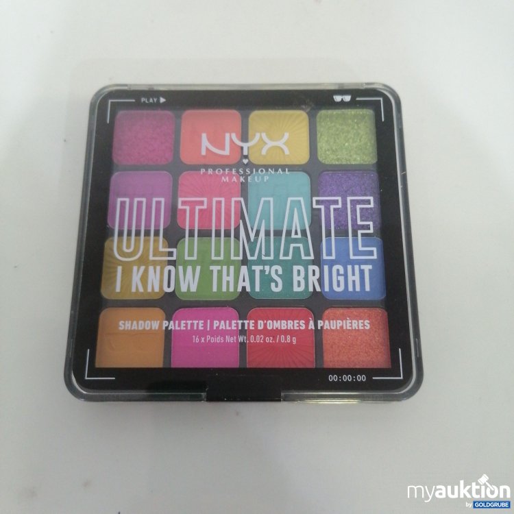 Artikel Nr. 733976: NYX Ultimate Shadow Palette 16x0.8g