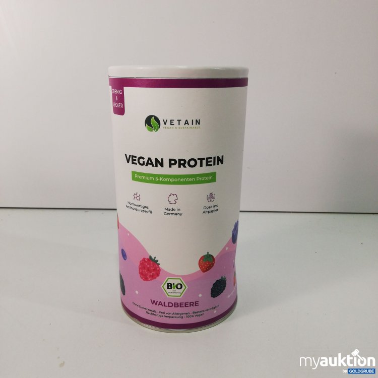 Artikel Nr. 789976: Vetain Vegan Protein Waldbeere 600g