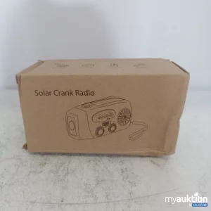 Auktion Solar Crank Radio 