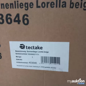 Artikel Nr. 778977: Tentakel Sonnenliege Lorella Beige 