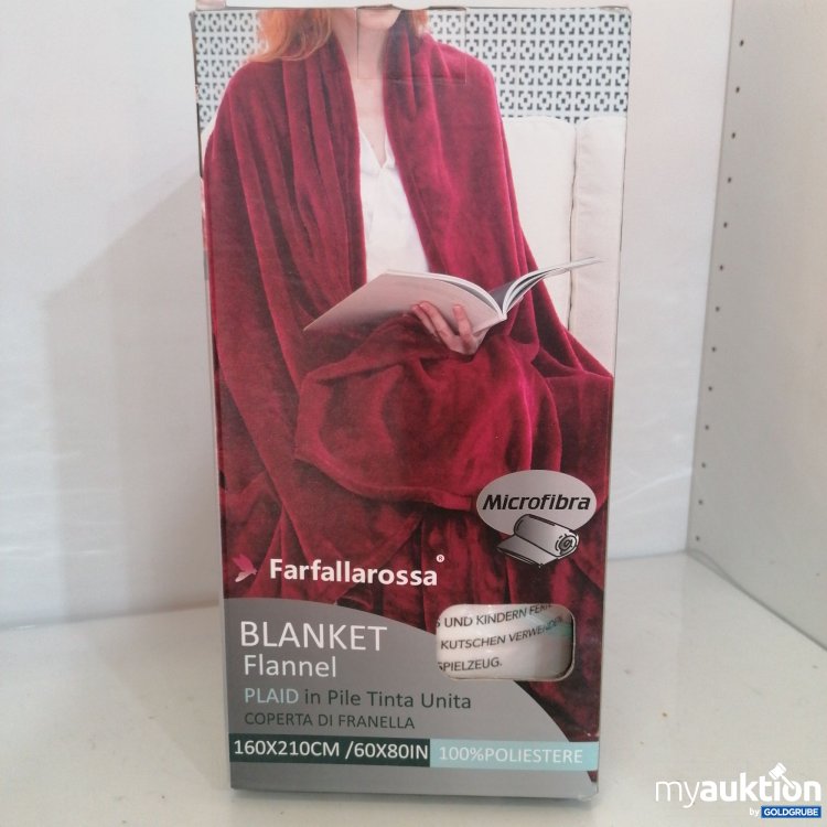 Artikel Nr. 363978: Farfallarossa Blanket Flannel 