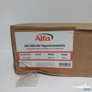 Auktion Alfa Teppich Schutzfolie 600x100m