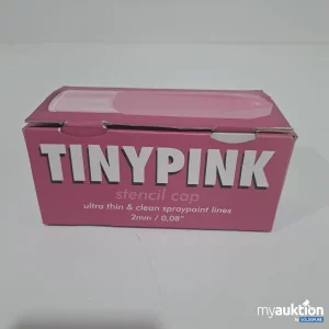 Auktion Tiny pink stencil cap 