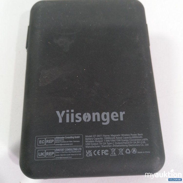 Artikel Nr. 783979: Yiisonger KT-D011 Magnetic Wireless Power Bankb