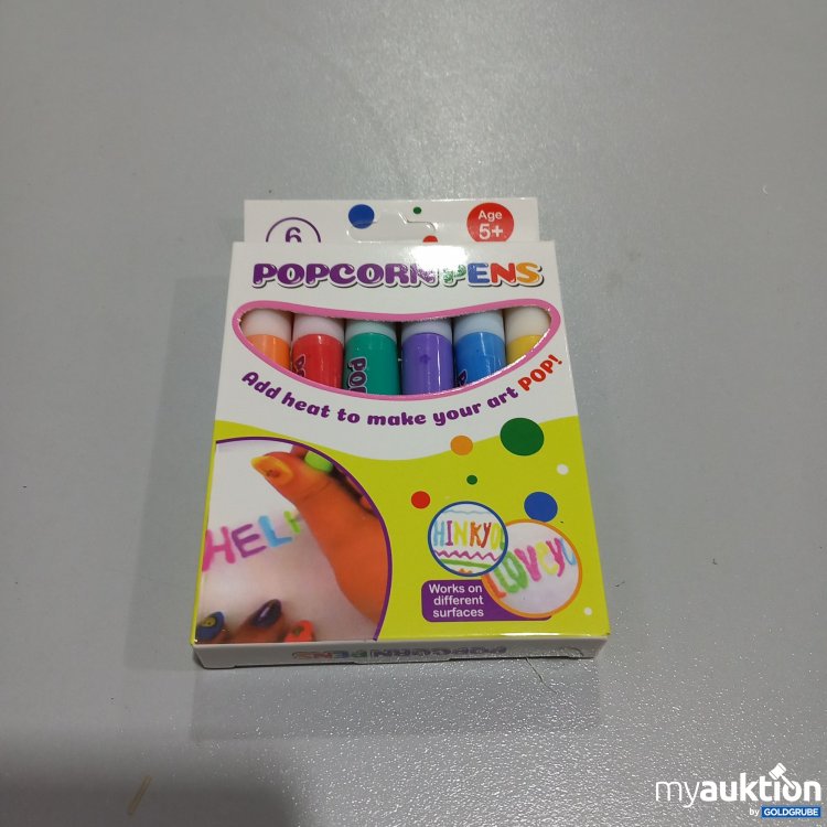 Artikel Nr. 384981: Popcorn Pens 6 Stück 