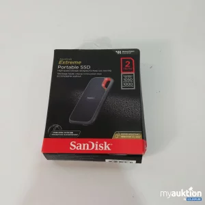 Auktion SanDisk Extreme Portable SSD 2TB