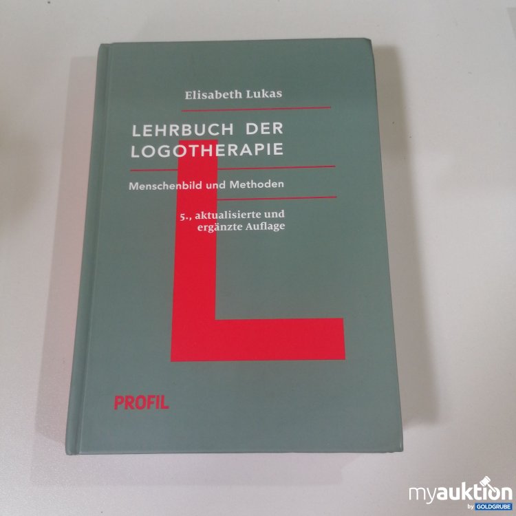 Artikel Nr. 747984: "Lehrbuch der Logotherapie - 5. Auflage"