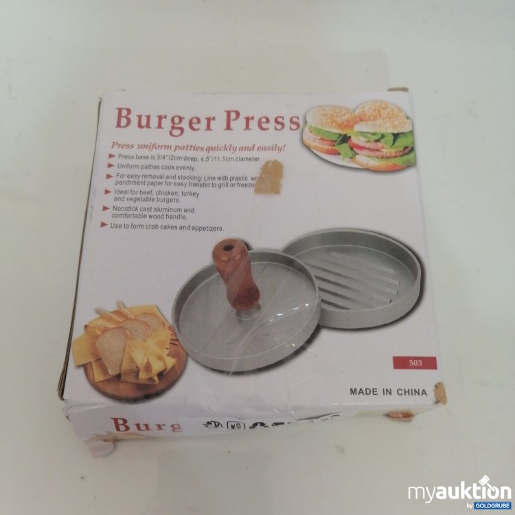 Artikel Nr. 748985: Burger Press