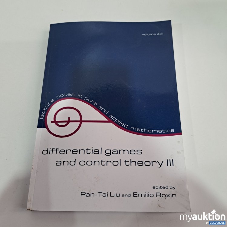 Artikel Nr. 794985: Differential Games Book volume 44