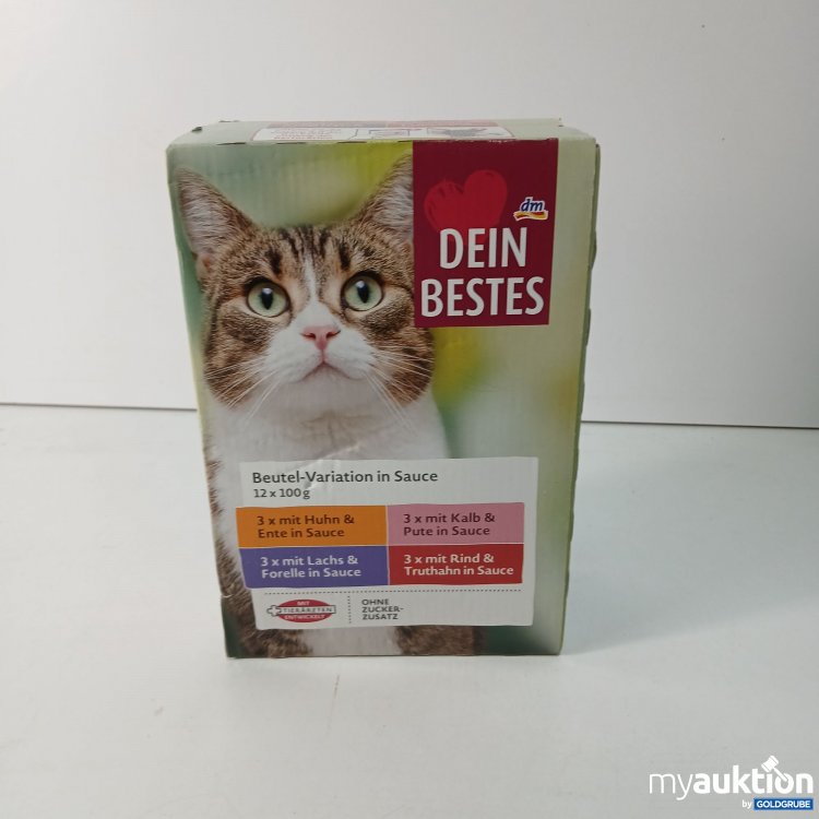 Artikel Nr. 800987: Dein Bestes Katzenfutter 12x100g