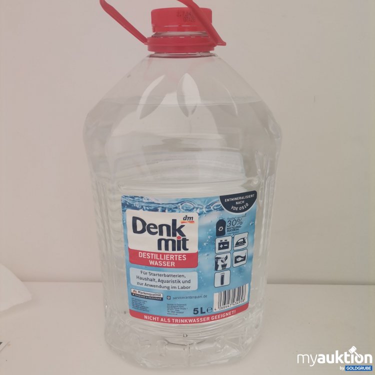 Artikel Nr. 746988: Denk mit destilliertes Wasser 5l