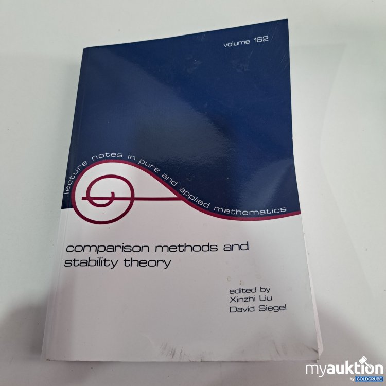 Artikel Nr. 794988: Comparison methods and Stability theory volume 162