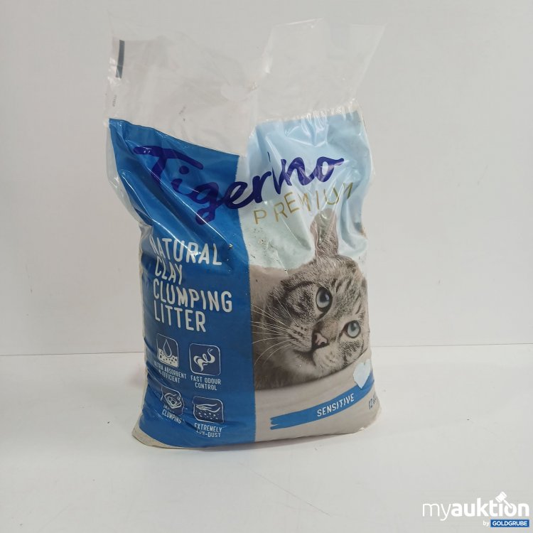 Artikel Nr. 804988: Tigerino Premium Natural Clay clumping Litter 12kg