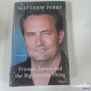 Auktion Matthew Perry Biografiebuch