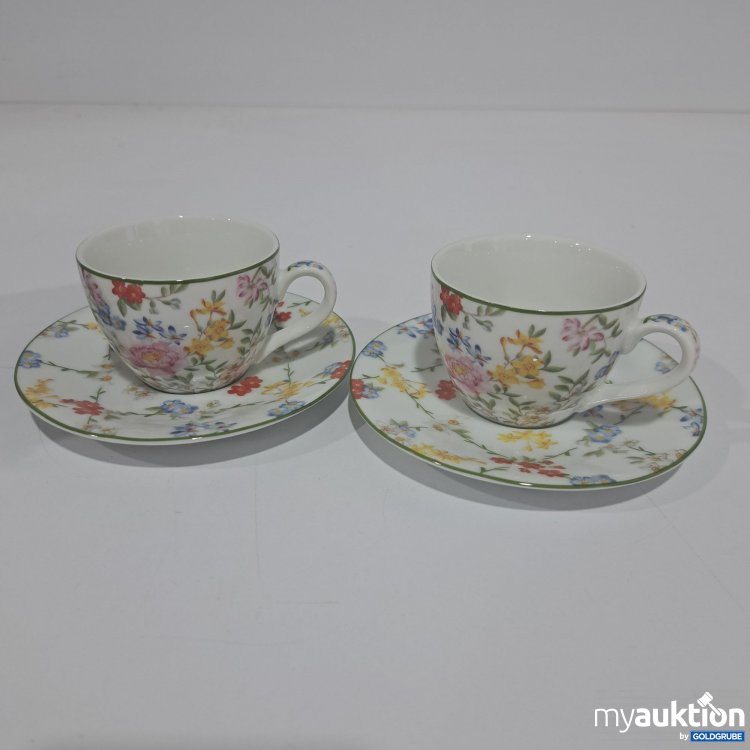 Artikel Nr. 796989: Garden Dreams Porcelain Coffee cups & saucers 110ml