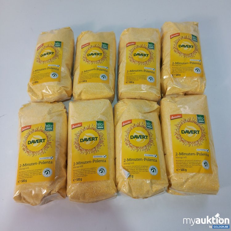 Artikel Nr. 768990: Davert 2 Minuten Polenta 8x500g 