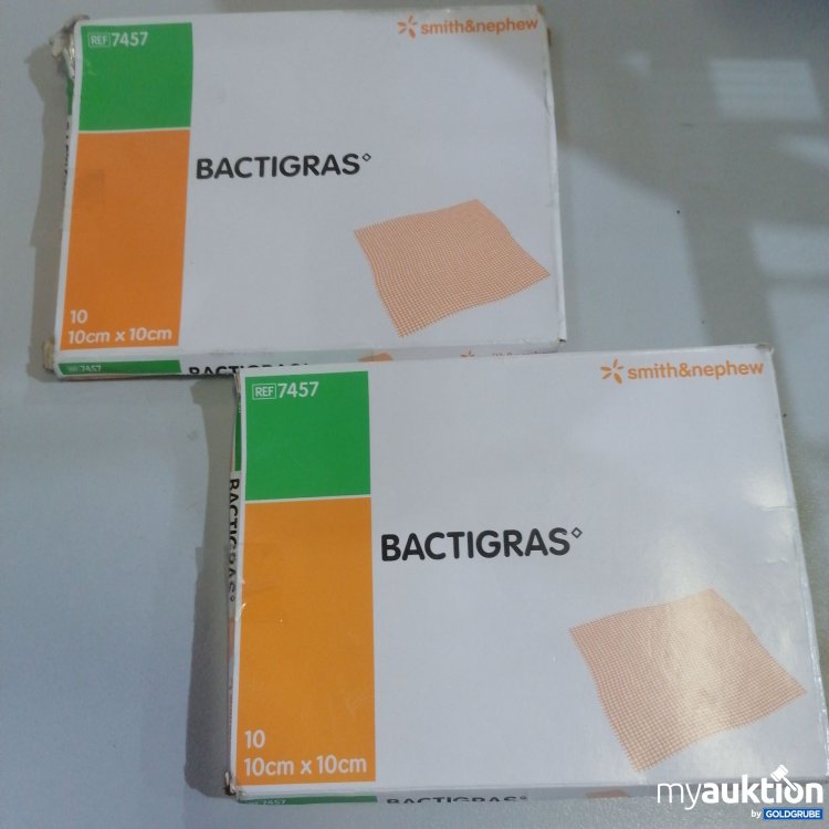 Artikel Nr. 772991: Smith&Nephew Bactigras 2x10 Stück 