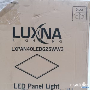 Artikel Nr. 427991: Luxna Led Panel Light LXPAN40LED625WW3 5stk