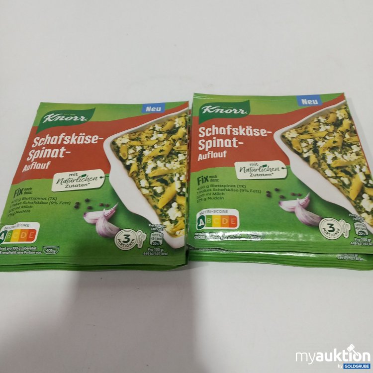 Artikel Nr. 340992: Knorr fix Schafskäse Spinat Auflauf 4x30g