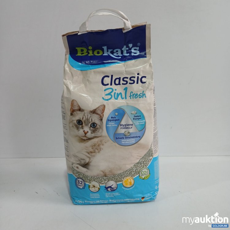 Artikel Nr. 804992: Bio Kats 3in1 fresh Katzenstreu 10L