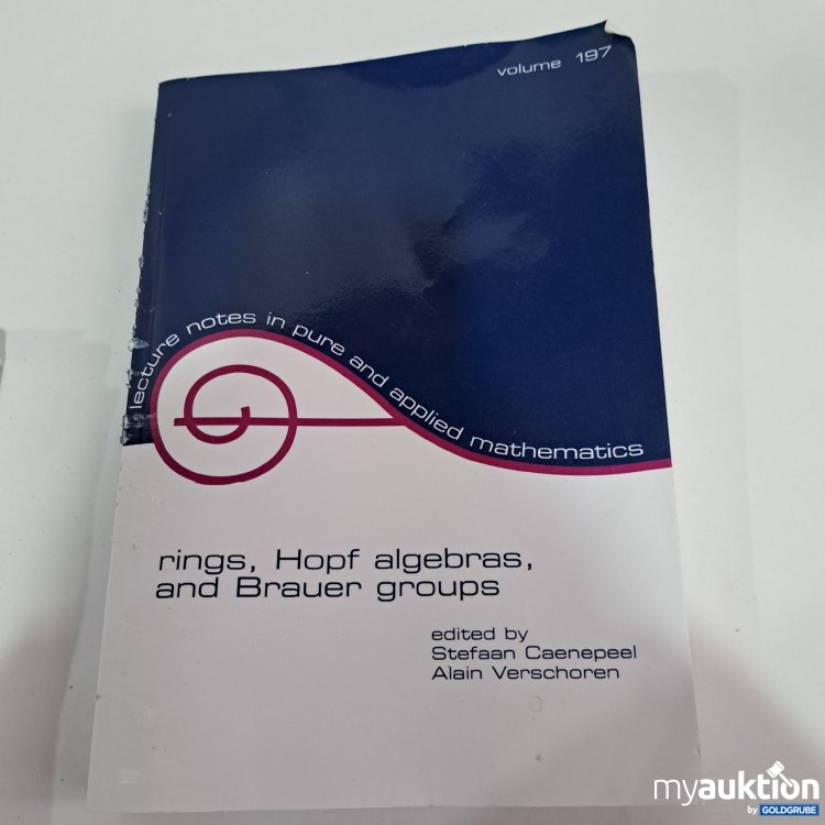 Artikel Nr. 794993: Rings, Hopf algebras, and Brauer groups volume 197 