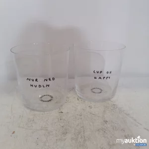 Auktion Gläser 2 Stück 