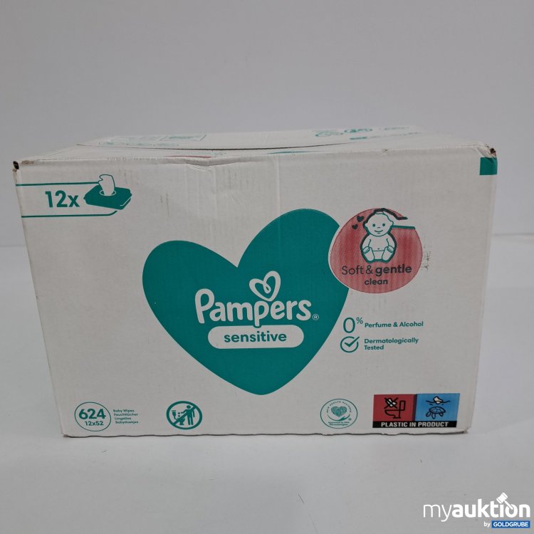 Artikel Nr. 791995: Pampers sensitive Feuchttücher 12x52