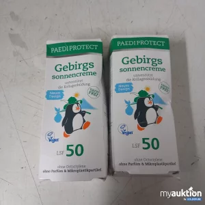 Auktion Paediprotect Gebirgs Sonnencreme 2x75ml