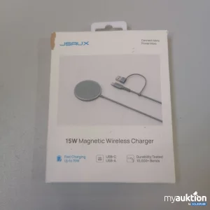 Auktion Jsaux 15W Magnetic Wireless Charger 