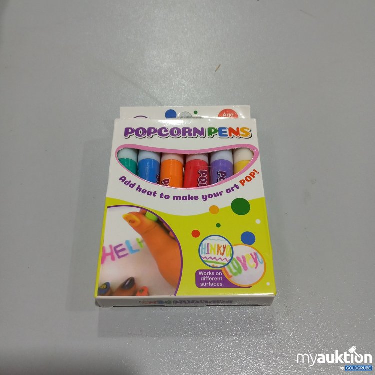 Artikel Nr. 384997: Popcorn Pens 6 Stück 