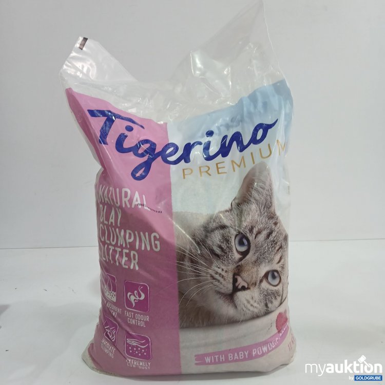 Artikel Nr. 804997: Tigerino Premium Natural Clay Clumping Litter 12kg 