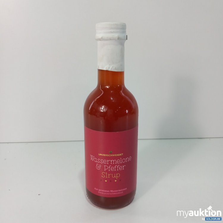 Artikel Nr. 764998: Unverschwendet Wassermelone&Pfeffer Sirup 250ml 