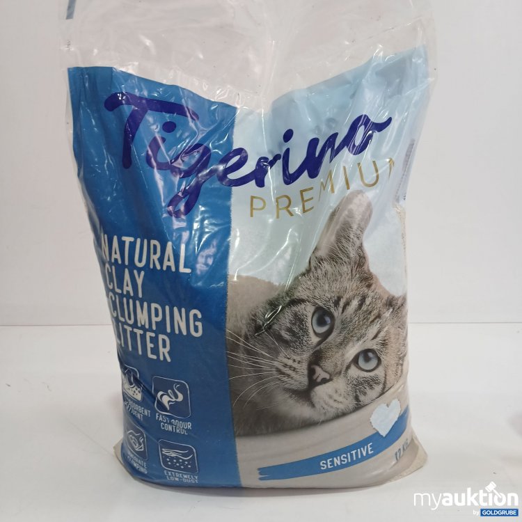 Artikel Nr. 804998: Tigerino Premium Natural Clay Clumping Litter 12kg